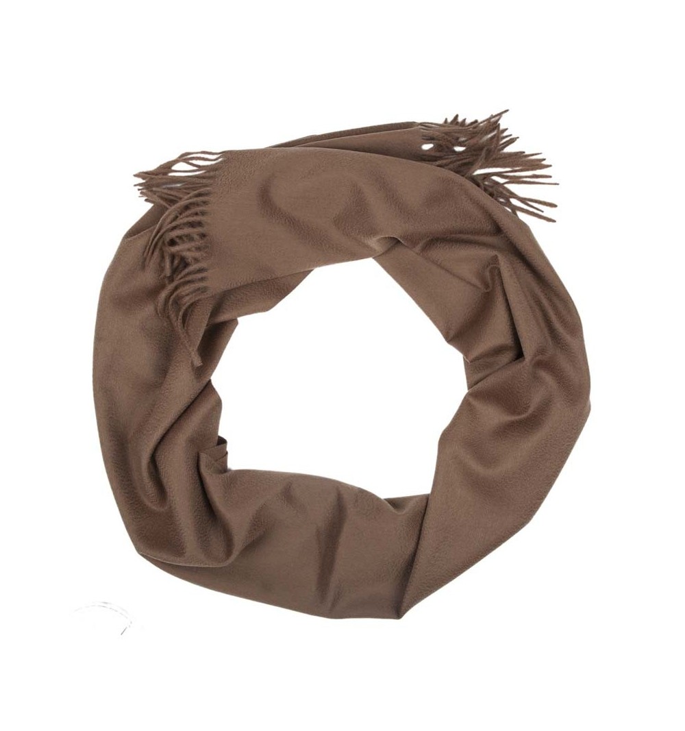 brown cashmere scarf